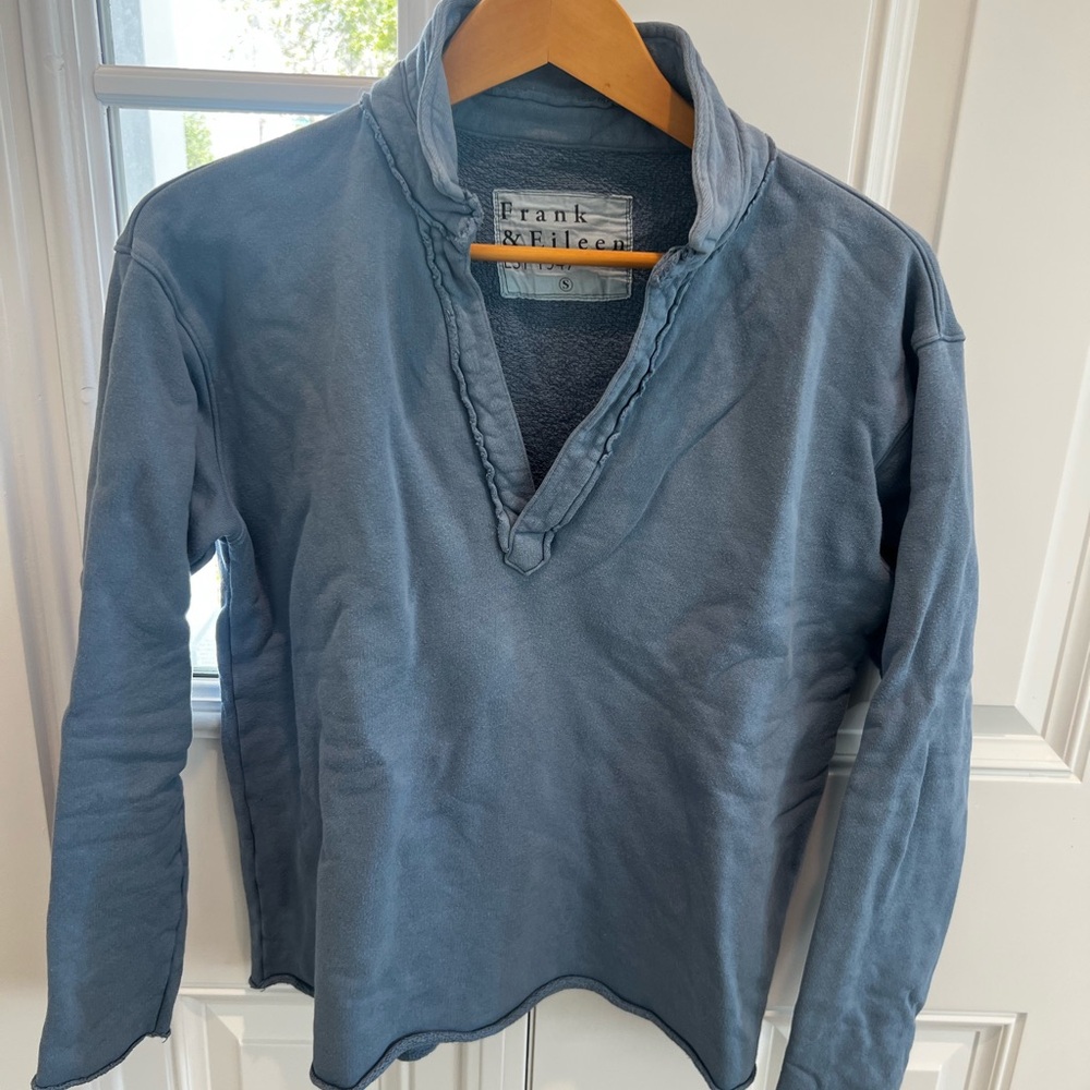 Frank & Eileen Blue Pullover
